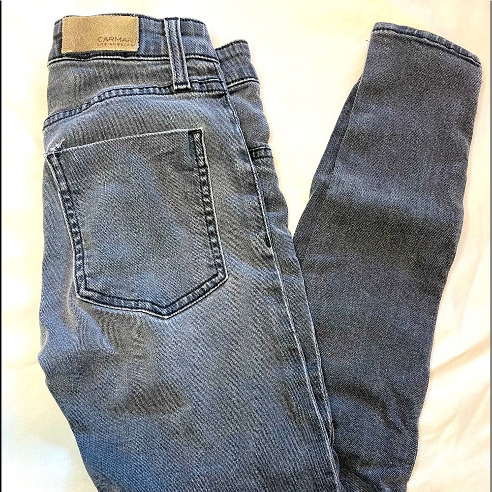Carmar Size 23 black jean